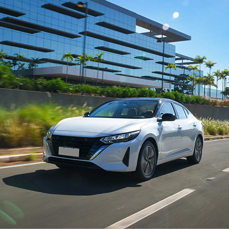 For Nissan Sentra 2020-2024 Gloss Black  Rearview Mirror Cover Caps Replacement