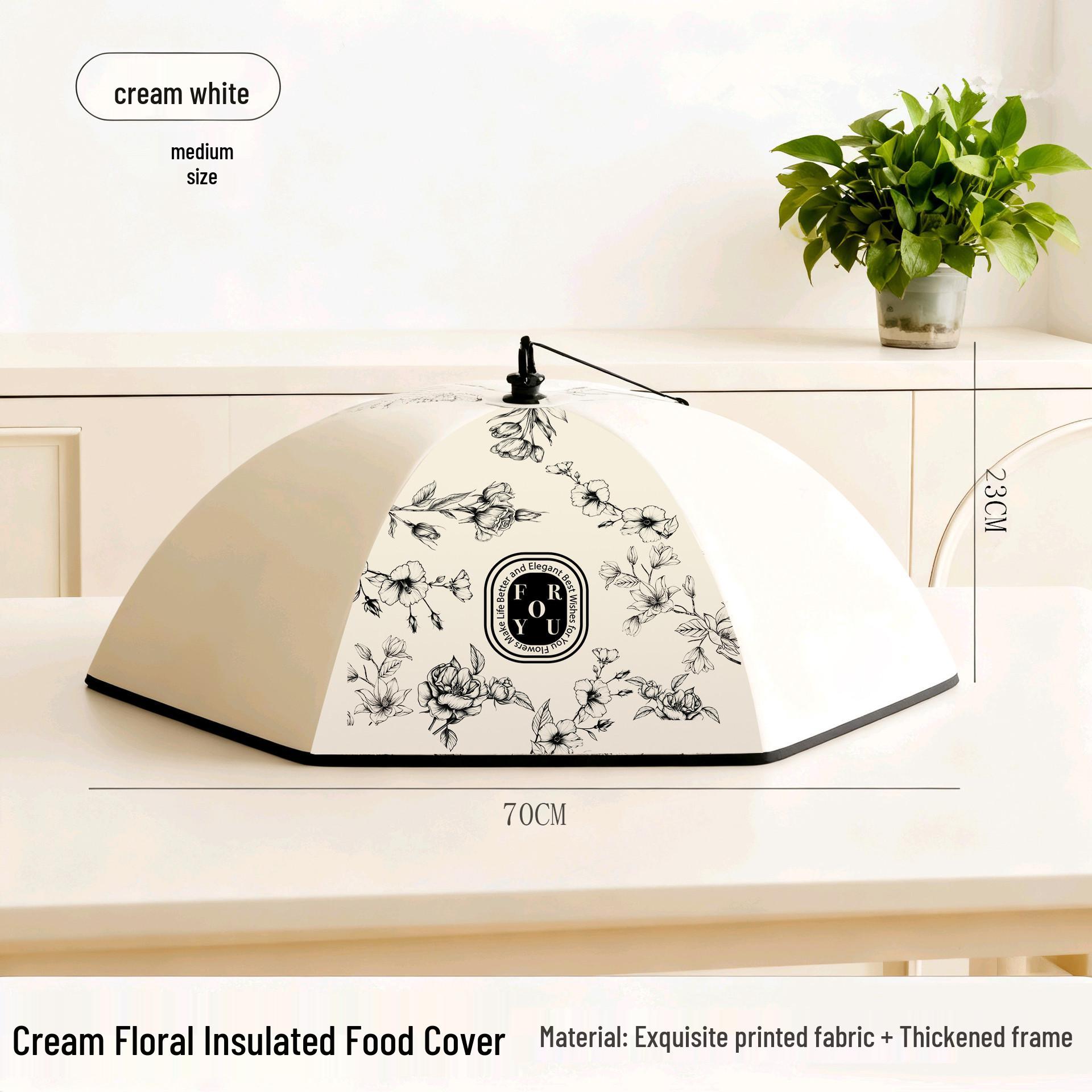 

2025 Складной Изолированный Чехол для Еды: Защита от мух, пыленепроницаемая, бытовая защита для обеденного стола для хранения остатков