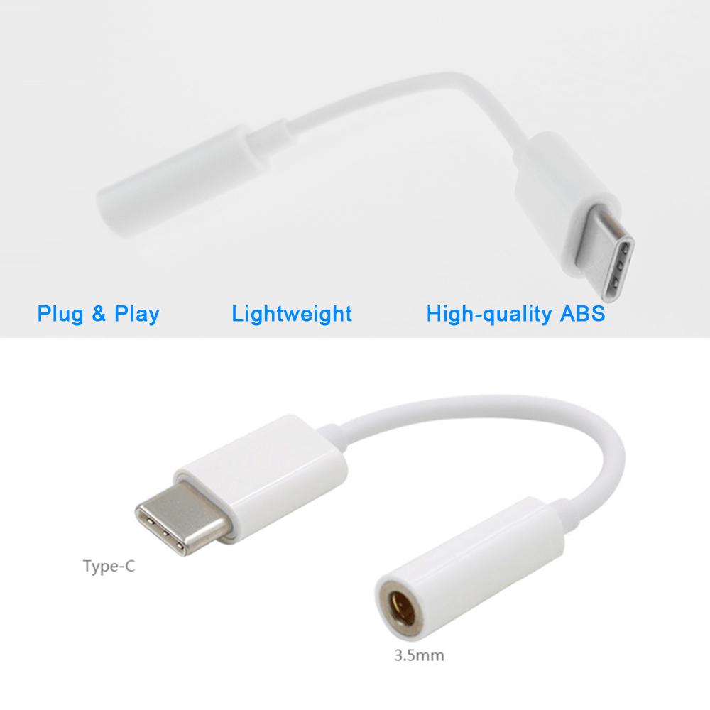 AUX Female Adapter USB C Converter 