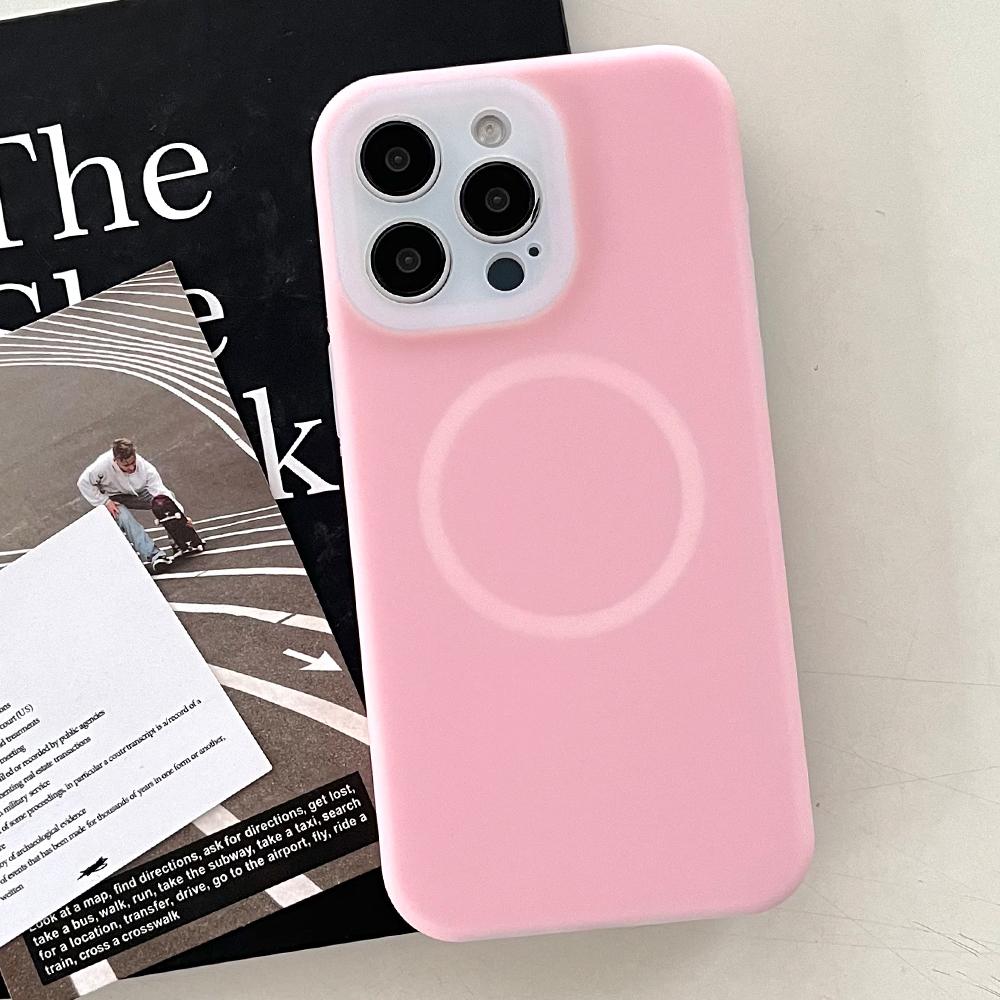 Fluorescent Jelly Liquid Silicone Phone Case For iPhone 17 16 15 13 12 11 14 Pro Max Plus For Magsafe Wireless Charging Cover