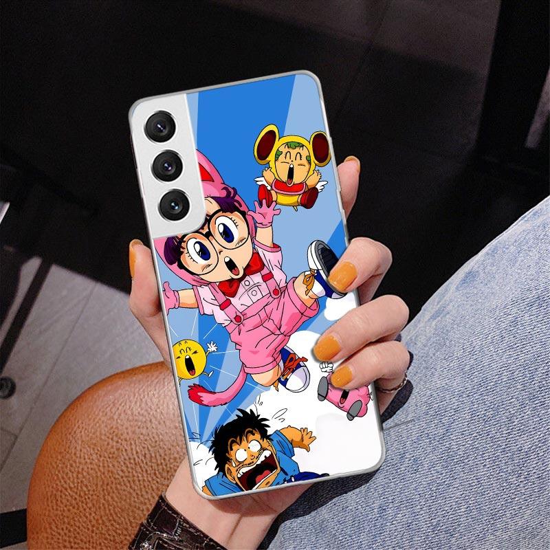 Arale Dr Slump Phnoe Case for Samsung Galaxy S26 S25 Edge S23 S24 Ultra S22 Plus S21 S20 FE Unique Cover Soft Coque Galaxy S25 S
