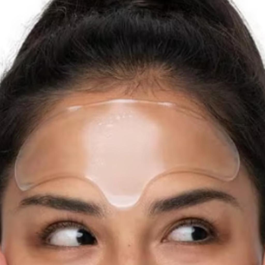 Washable and Reusable Wrinkle Smoothing Patch Sheets for Forehead and Silicone Moisturizing Skin Care for Forehead and Neck Neck, Pads,