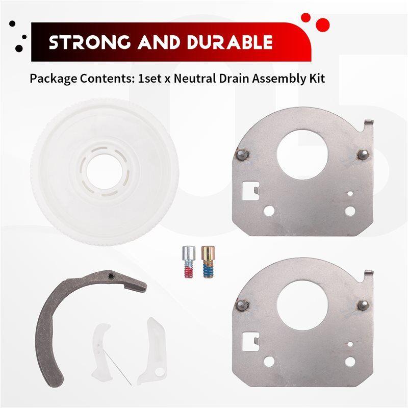 HHO-For Whirlpool Kenmore Kitchenaid Roper Washer Compatible 388253 388253A Neutral Drain Assembly Kit