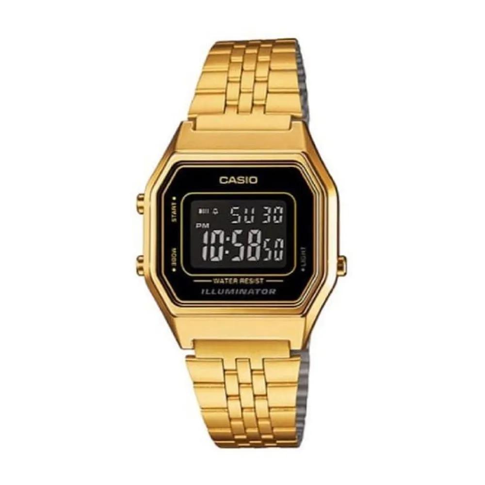 Cio LA680WGA-1B Women s Square Metal Gold Watch LA680WGA-1B