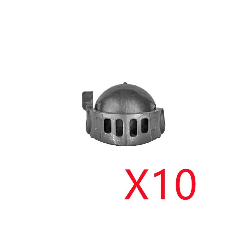 Medieval Knight MOC Building Block Helmet Mask Soldier Weapon Short Trident Shoulder Armour Vest Gun Hoe Axe Sword Toy Gift K049