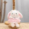 Soft Plush Animal Plush Keyring Dress Up Doll Plush Bag Pendant  Birthday Gift