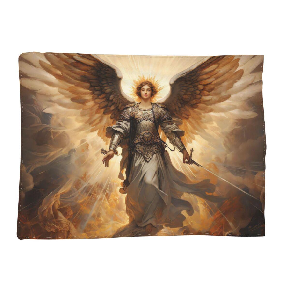 

Goddess Blanket Soft Warm Flannel Throw Blanket Plush for Bed Living room Picnic Travel Home Couch 80x120cm