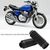 Motorcycle Front Fork Boots, Rubber Front Fork Covers, Shock Absorbing, Easy Installation, Fits CL400, CB400, CB500, and CB400ss, 1 Pair