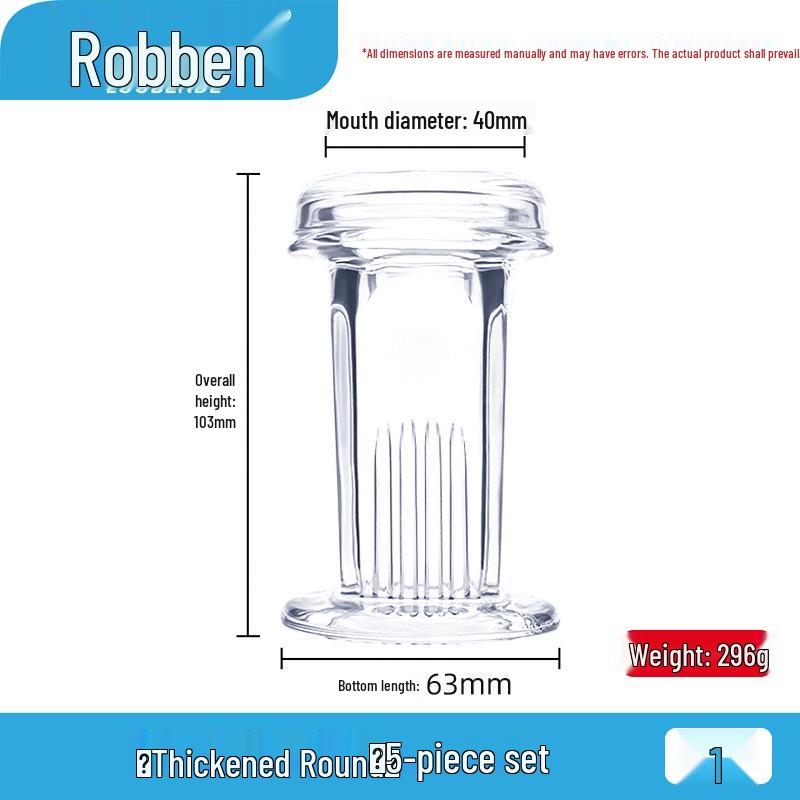 Premium Glass Staining Jar for 5/9/10/26/30/60 Slides - Vertical, Horizontal, and Round Options Available