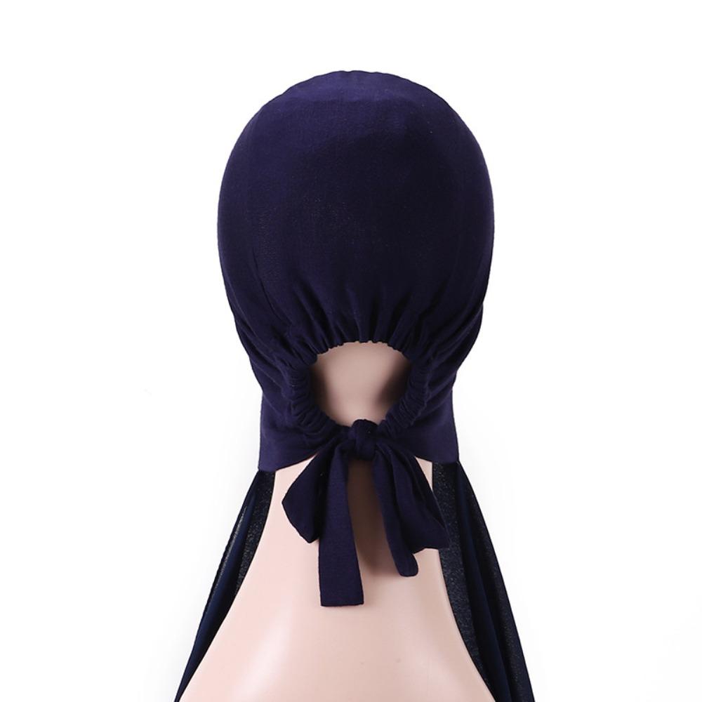 Chiffon Chiffon Shawl 175*70cm Head Scarf Easy Wear Headwrap Turbante  Cultural Wear