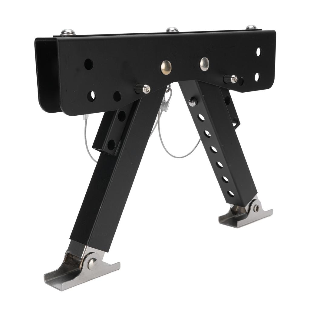 RV Step Stabilizer Kit Adjustable Height 2.8 11.4 Inch Foldable Enhanced Stability for Travel Trailer Fifth Wheel