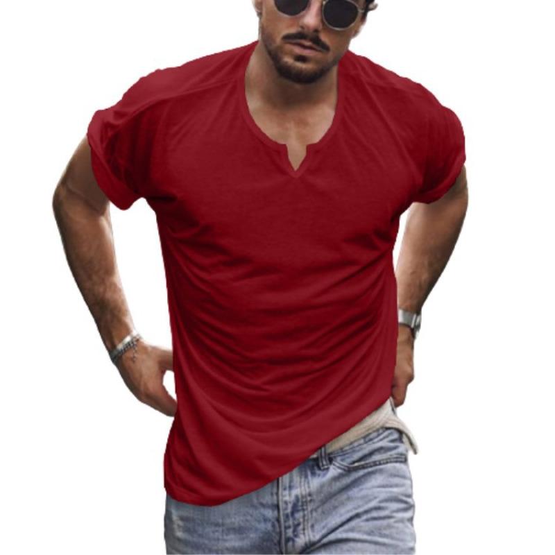 

Мужская футболка с круглым вырезом и коротким рукавом, новая весенняя повседневная спортивная футболка XXXL