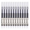 3-100 Pcs Straight Liquid Ball Pen Signature Gel Pen 0.5mm Black Blue Ink School Office Ball Pen School Office Supplies Writing