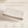 European Style Rectangular Tablecloth Heat Resistant Oil Resistant Embroidered Table Cloth Easy Clean Stain Resistant