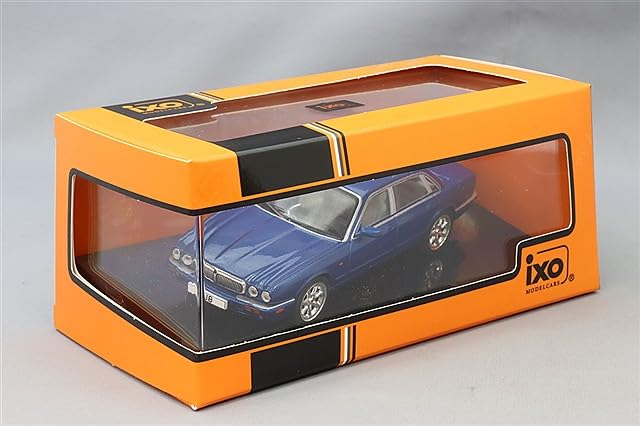 IXO MODELS Scale Jaguar XJ8 1998 Metallic Blue Complete Diecast Model Car CLC588N 1/43 (X308)