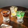 Hand-Rolled Rim Julep Glass with Thickened Wall 310ml Cocktail Cup for Mojito Whiskey Juice & Beer Classic Tumbler for Home Bar