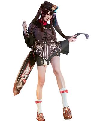 Genshin Impact Fu Tao Cosplay Kostuum Walnut [milky time]