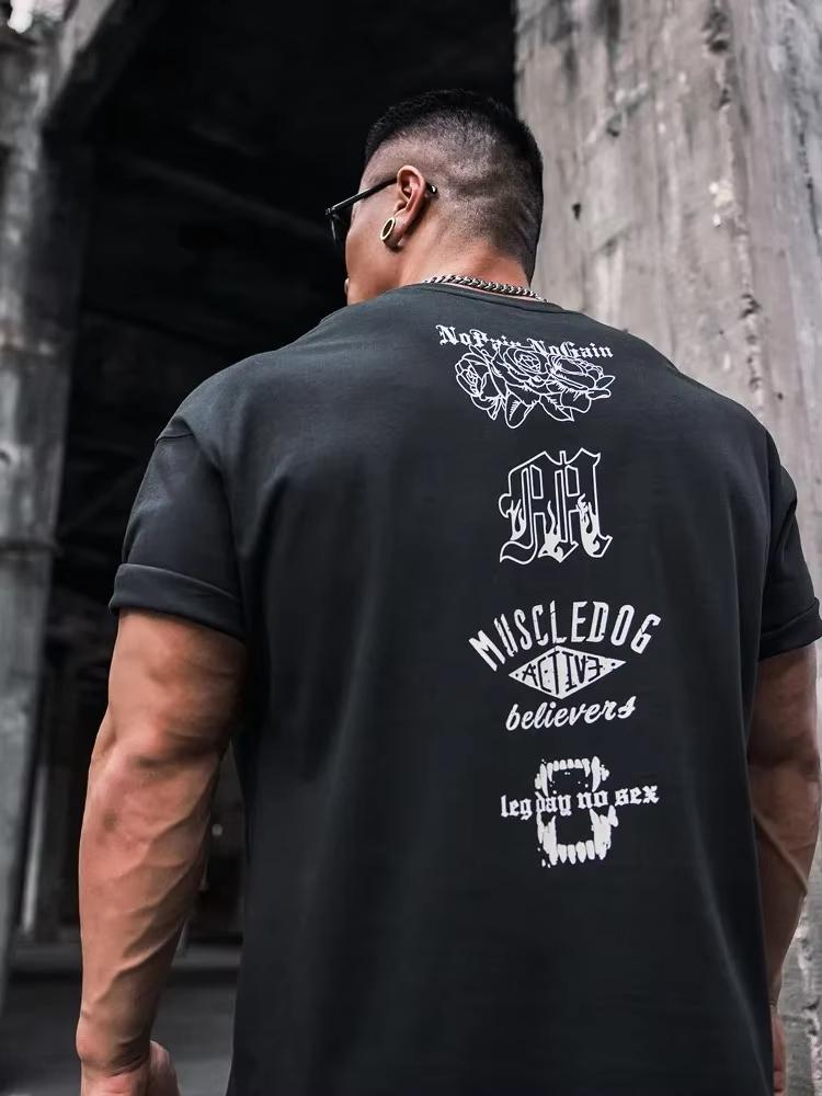 Summer Gym Cotton Men's T-Shirt Thavage Muscular Men CBUM Gym T Shirt CBUM Fitness Joggers Pure Cotton Shirt CBUM Women Tshirt