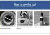 Universal Water Pipe and Faucet Broken Thread Extractor - 4 & 6 Point Stripped Thread Removal Tool