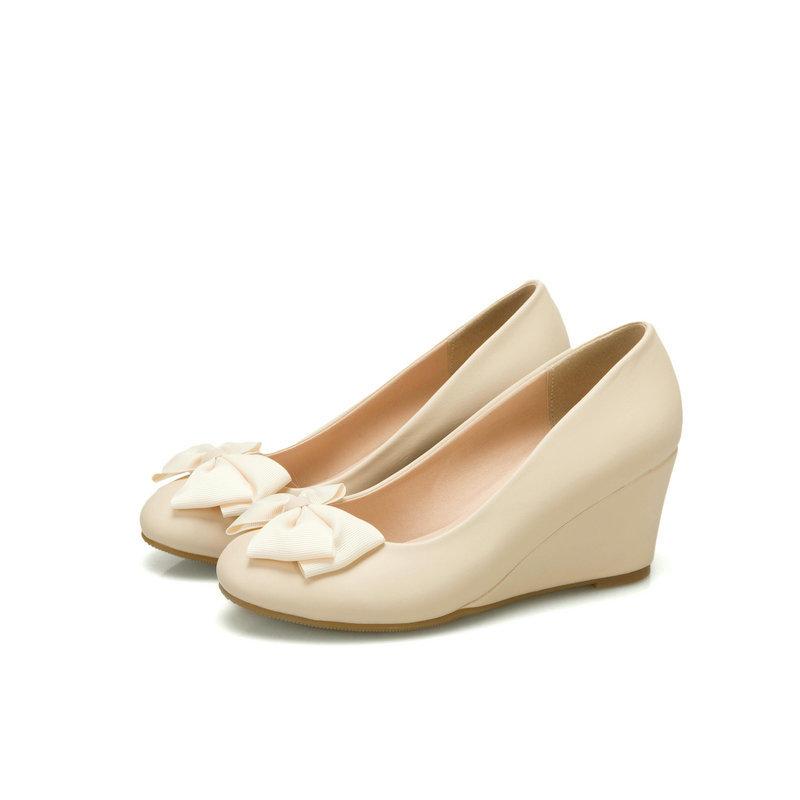 Модные женские балетки с бантом — фото 8