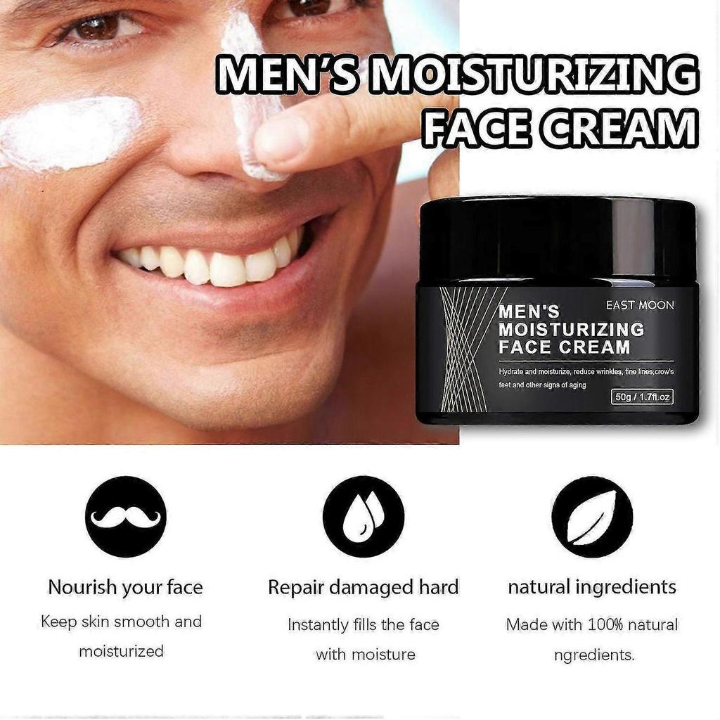 Anti-Wrinkle Cream For Men, Moisturizing And Firming Facial Skin With Light Fine Lines Hydrating Moisturizing Cream