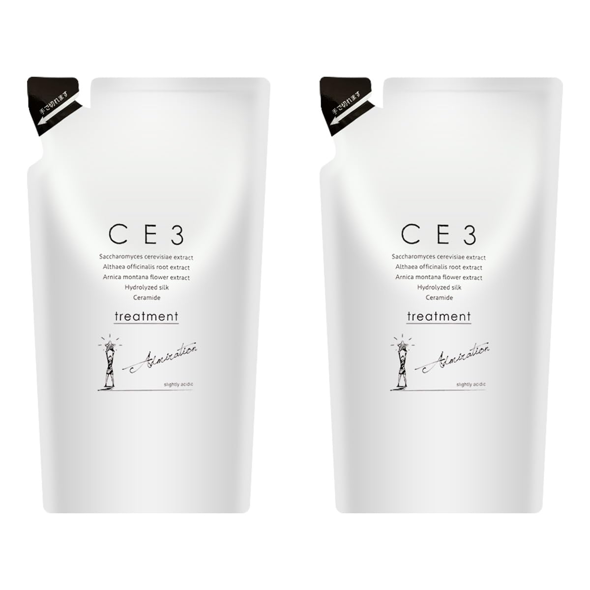 

[Набор из 2 шт.] CE3 Treatment 750 г Набор из 2 сменных блоков Салонный эксклюзив Слабокислый