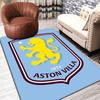Aston Villa Pattern Rug Floor Mat for Living Room or Bedroom Soft and Comfortable Carpet a Gift for Birthday and Holiday.