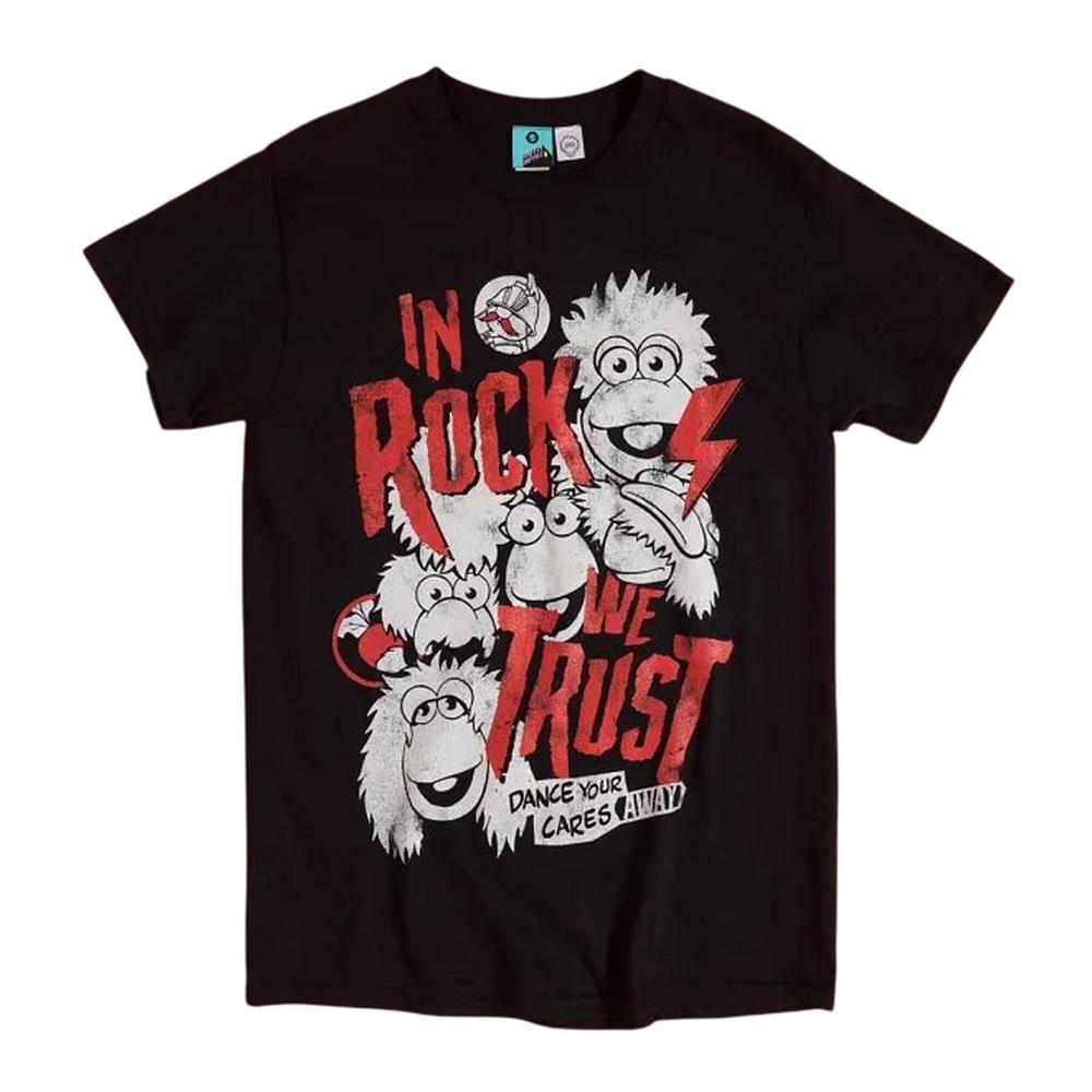Fraggle Rock Unisex Adult In Rock We Trust T-Shirt