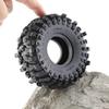Goolsky Remote Control Crawler Rubber Car Tires 1.9 Inch 11845mm 4pcs Replacement for Trax4 Axial Scx10 Wraith Scx10 Yikong Rgt Wrangler 110 Remote