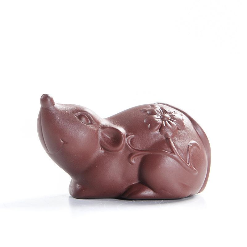 Animal Zisha Tea Pet Kung Fu Tea Set Tea Ceremony Zero with Zodiac Personality Tea Play Decoration Tea Tray Decoration