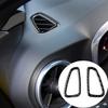 Carbon Fiber Center Dashboard Side Air Vent Outlet Trim for Chevrolet Camaro 17+