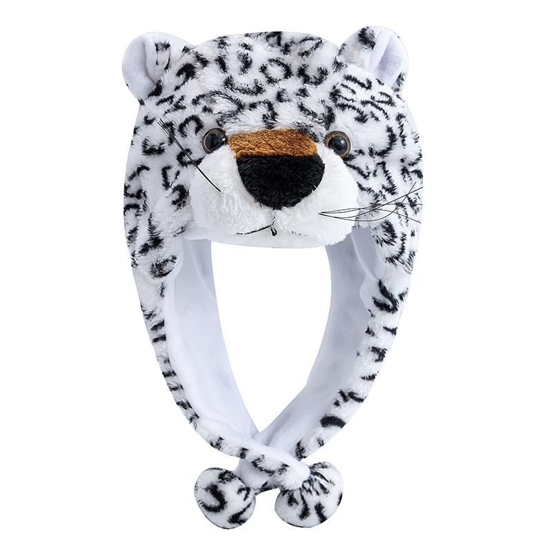 New Style Unisex Funny 3D Animal Style Decorative Hat Mischievous Couple Cap For Man Women Plush Winter Lovely Family Hat