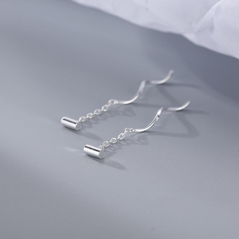 2022 New Wave Earrings: 925 Silver Luxury Earrings for Women
