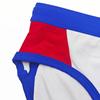 Heren Laag Uitgesneden Zwembroek Nylon Mesh Paneel Sneldrogend Elastische Contour Zakje Sexy Kleurblok Zwemkleding Voor Mannen