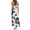 Women's Summer Casual Fashion Print Dresses V-Neck Sleeveless Dresses