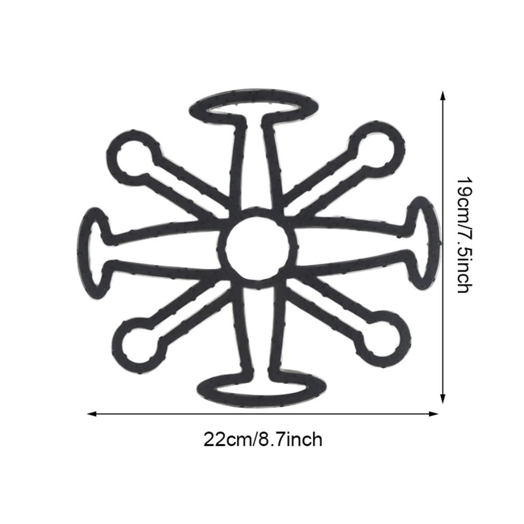 Flexible Helmet Liner Pad ABS Silicone Inner Pad Soft Breathable Safety Helmet Padding for Road Bike Motorcycle Daily Riding Helmet Accessories