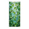 Sticker pour Vitre Statique, Film pour Fenêtre Texture Fleur en Verre Coloré, Autocollant de Fenêtre Imperméable Anti-poussière Bloquant les Rayons UV pour la Décoration de la Maison