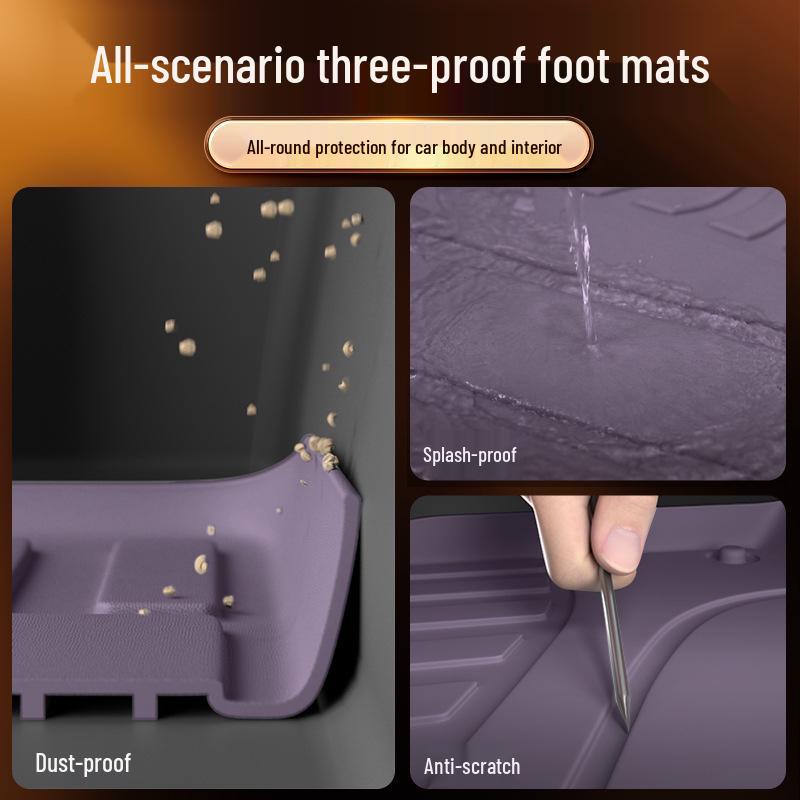 Changan Qiyuan A06 Trunk Mat TPE26: New Interior Floor Mats