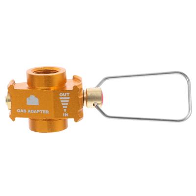 Flat Can Adapter Flipfuel Camping Moon Stove Gas Range For Refilling Tourist Cylinders Hiking Stove Connector