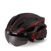 Bicycle Riding Helmet Men's and Women's Bicycles with Goggles Integrated Molding for Driving Ultra-light Helmet Equipment