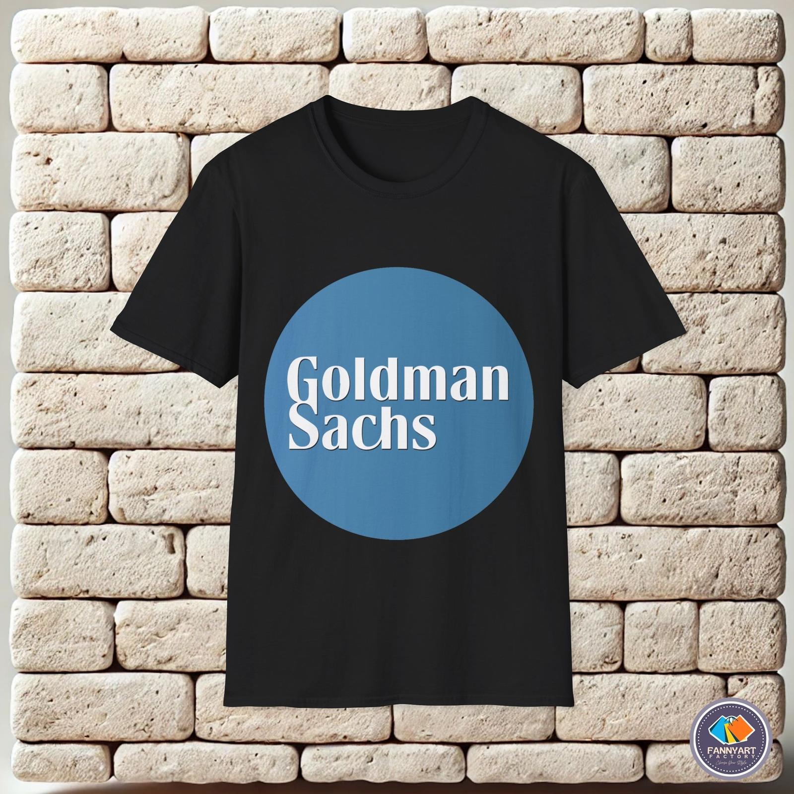 Унисекс Футболка с Логотипом Goldman Sachs XXXXL