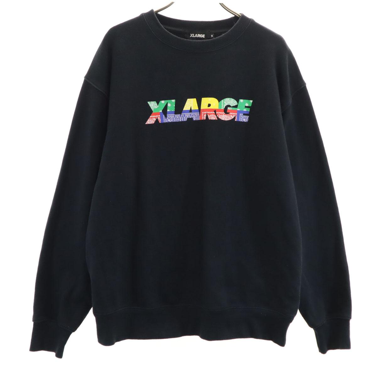 

XLARGE Long sleeve sweat trainer M black Men s Used
