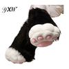 Plush Animal Paw Gloves 1Pc Glove Boot Furry Shoe Fuzzy Cute Cosplay Paws Cat Accessories for Costume Parties Theme