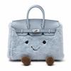 Jllycat Cute Fluffy Platinum Doll Crossbody Elf Handbag