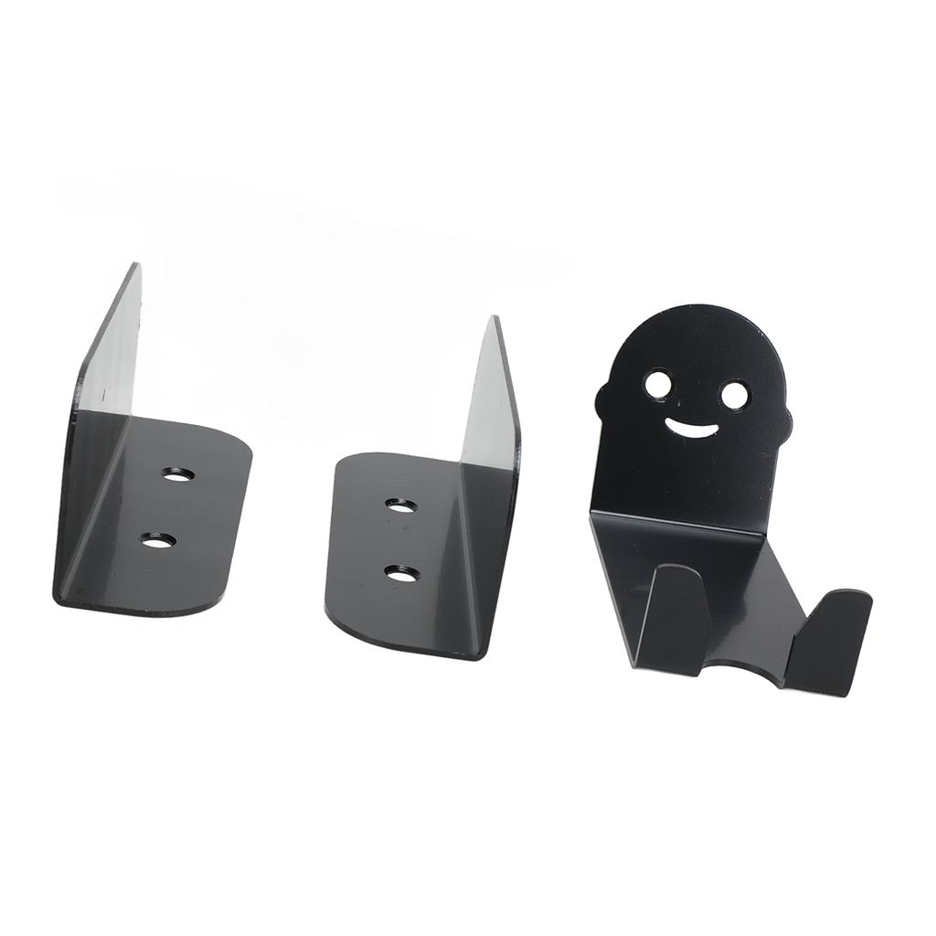 Bike Hanger Minimalist Style Cool Black High Carbon Compact Easy Hanging Bike Wall Mount Storage for Garage