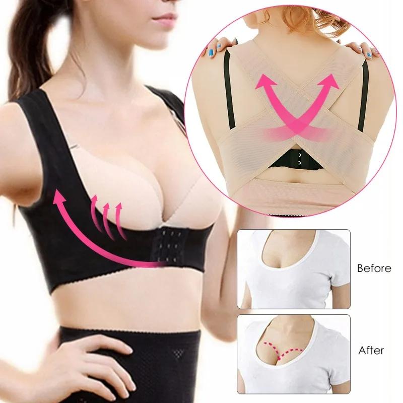 Adjustable Women Back Posture Corrector Support Belt Orthotics Corset for Bone Care and Posture Correction