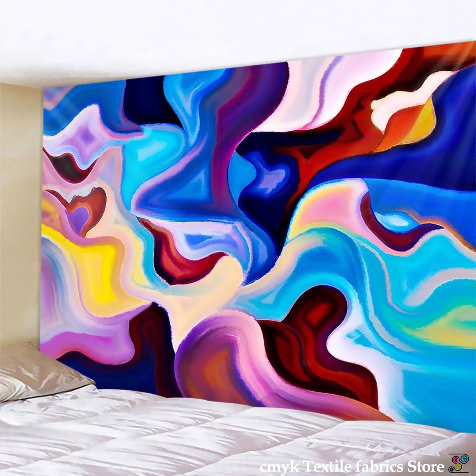 Психоделический гобелен для спальни — фото 9