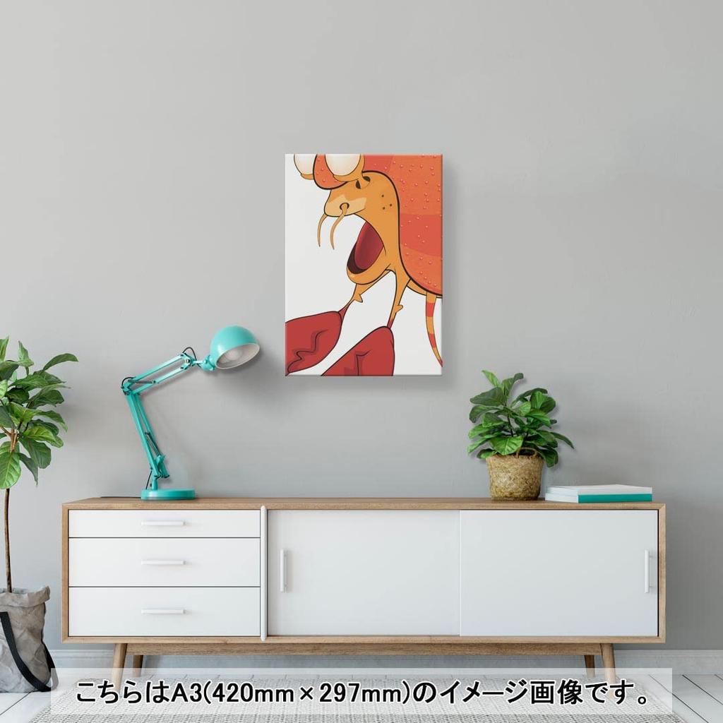 Art 420mm X Wall Wooden Stylish Interior Illustration Panel, Painting, Decoration, Igsticker, 297mm, A3, Photo, Hanging, Frame, Decor, 003622, Unique,