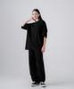 EZKATON Dreaming Short Sleeve T-Shirt Black Kmst6777