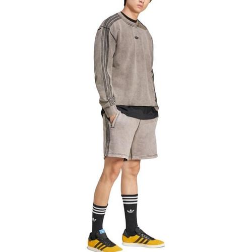 Adidas Premium Essentials Retro Washed Crew Sweatshirt JD0246 S чёрный